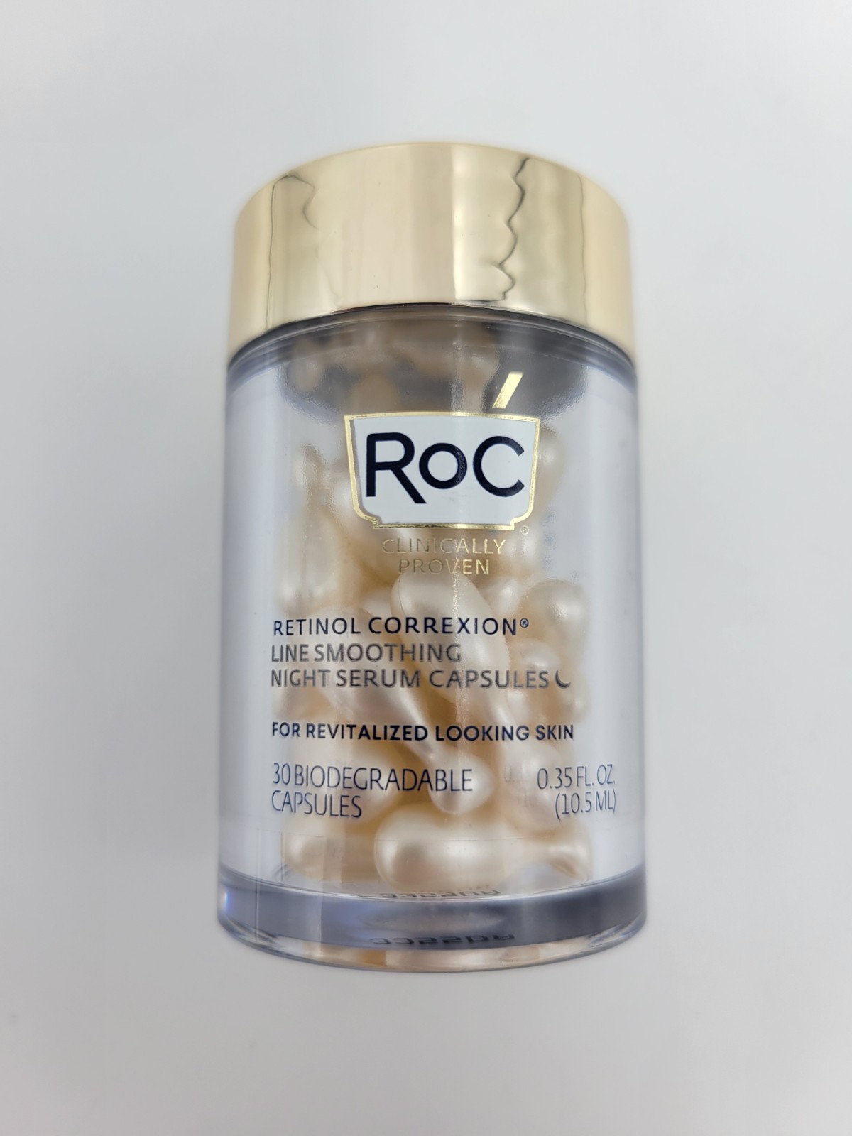 RoC RETINOL CORREXION Line Smoothing Night Serum – 30 Capsules NEW