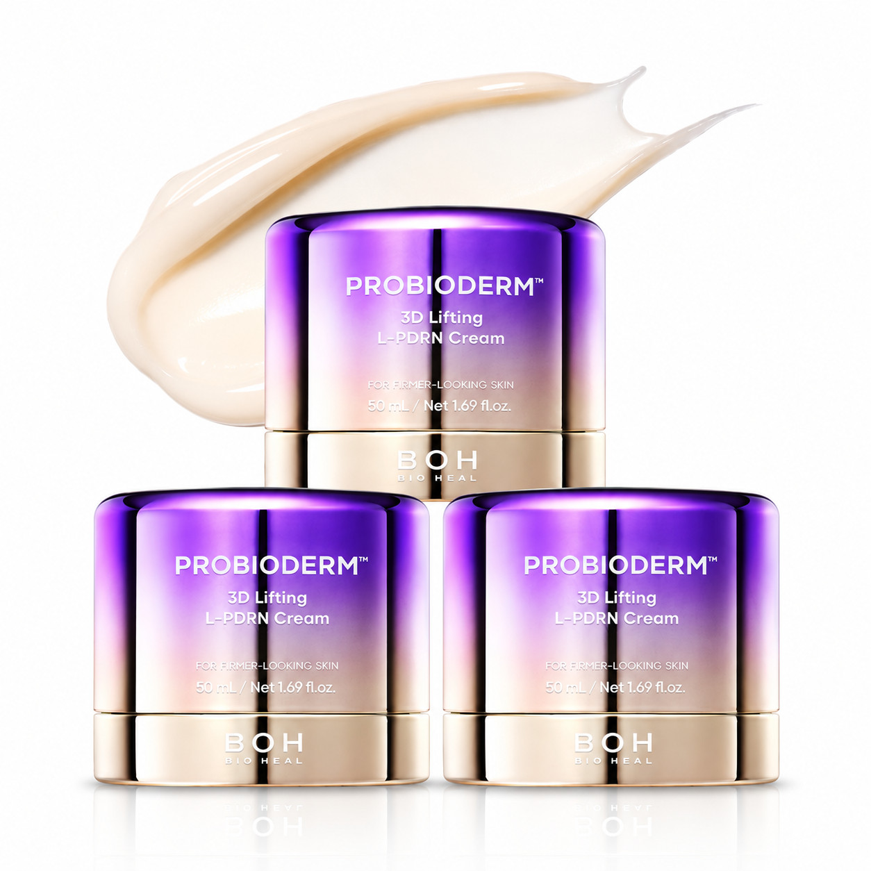 BIOHEAL BOH Probioderm 3D Face Cream 50ml *3 Set K-Beauty