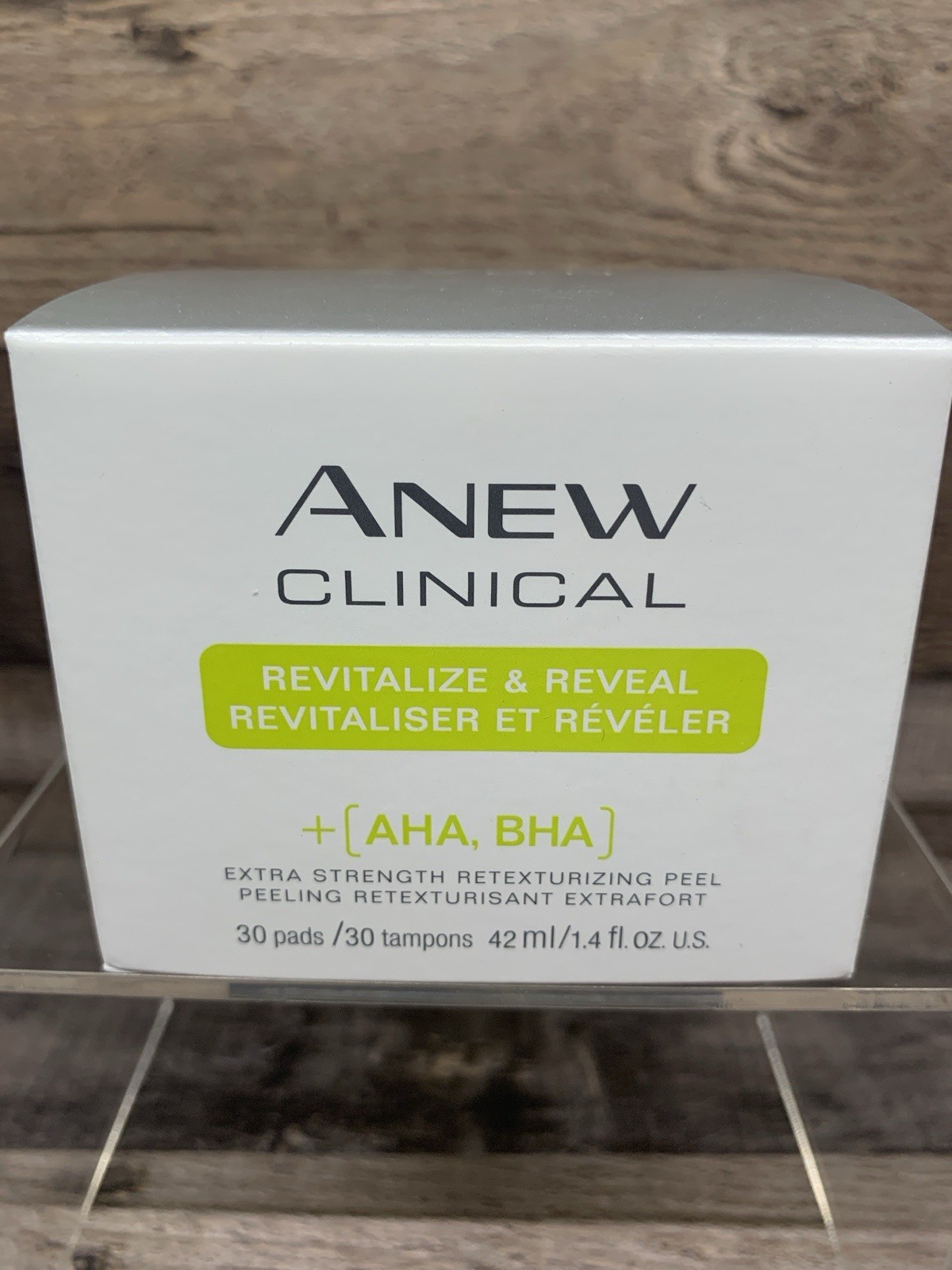 Avon Anew Clinical Revitalize & Reveal Extra Strength Retexturizing Peel 30 pads