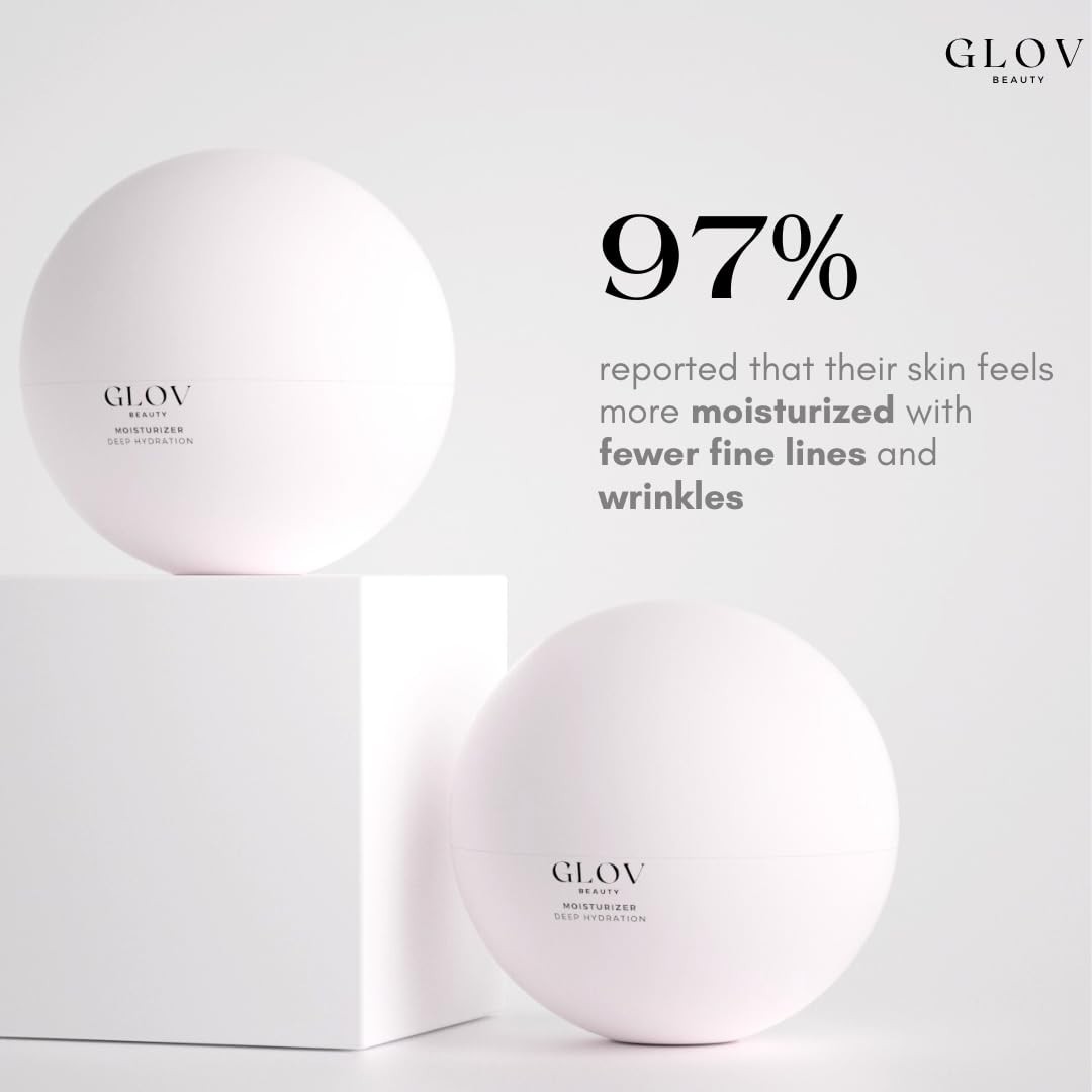 Glov Beauty Face Moisturizer Light Deep-Hydration Formula Smooth Fine Lines