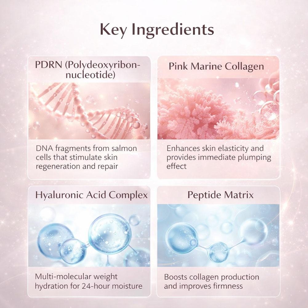 Pink Collagen Volume Multi Balm Stick – Wrinkle & Hydrating Stick for Face, Lips