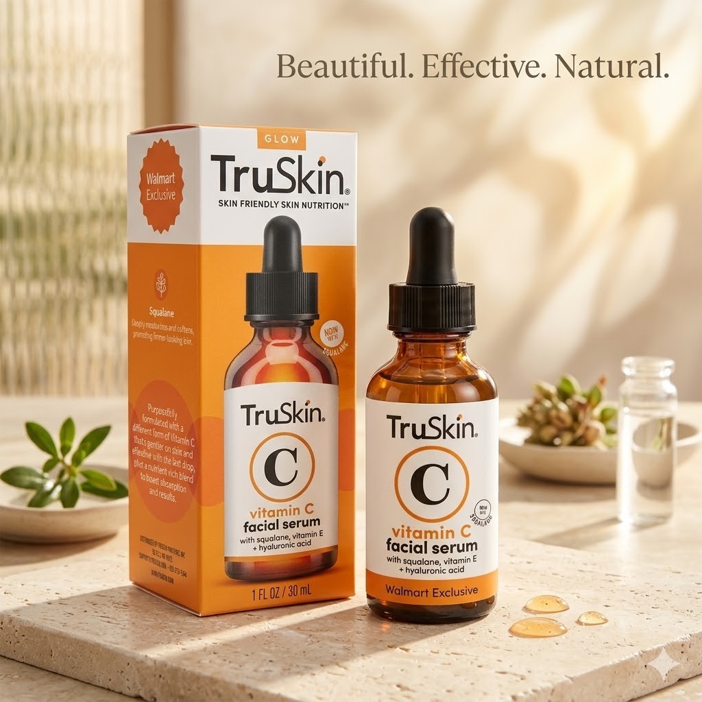 TruSkin Vitamin C Facial Serum 1 oz – Brightening Anti Aging Face Serum
