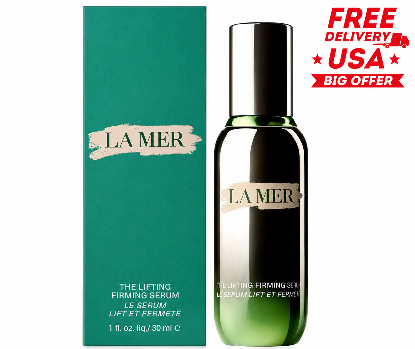 La Mer The Lifting Firming Serum 1 oz / 30 ml Factory Sealed Box Fresh Stock