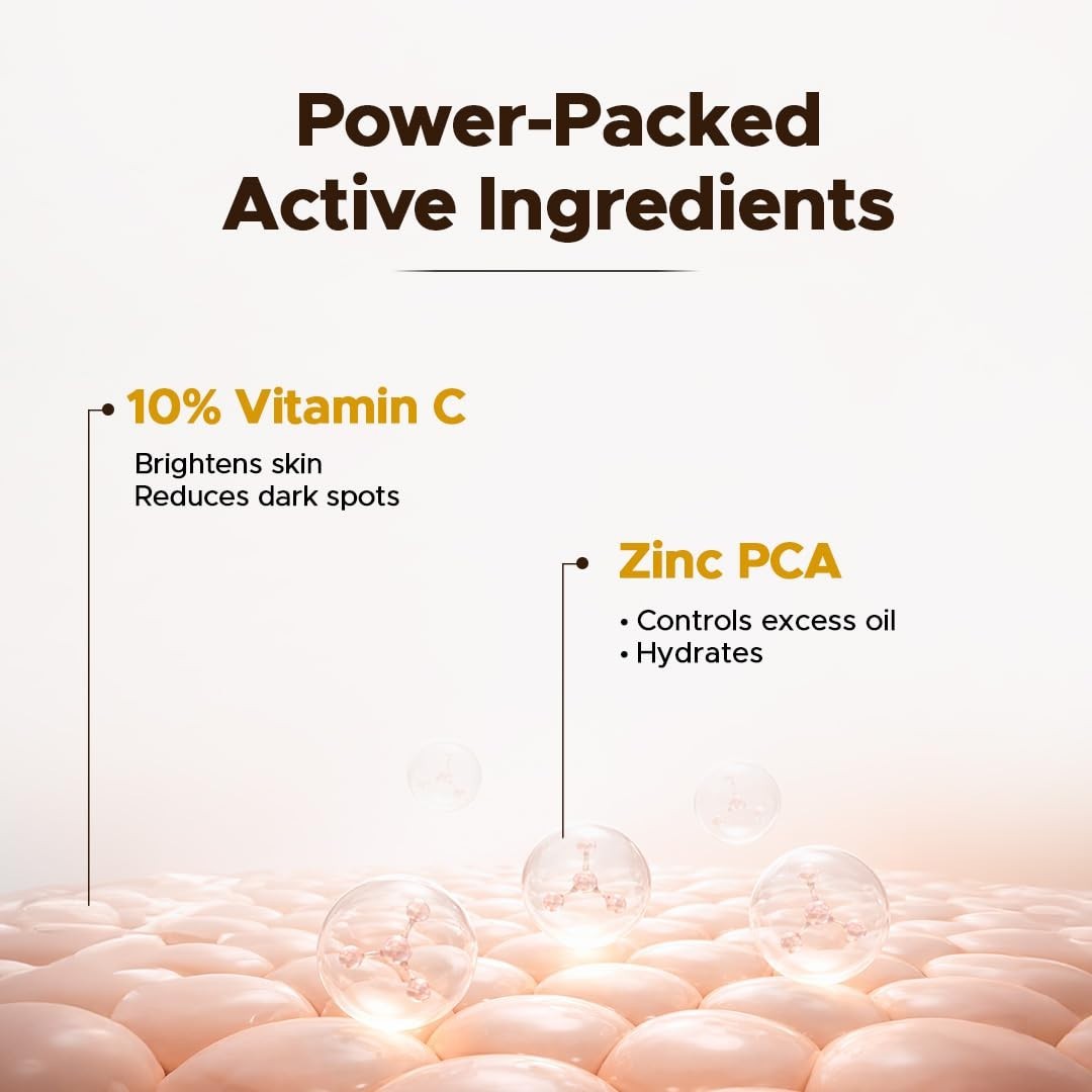 The Man Company Vitamin C Serum for Men Lightweight & Fast Absorbing 30ml