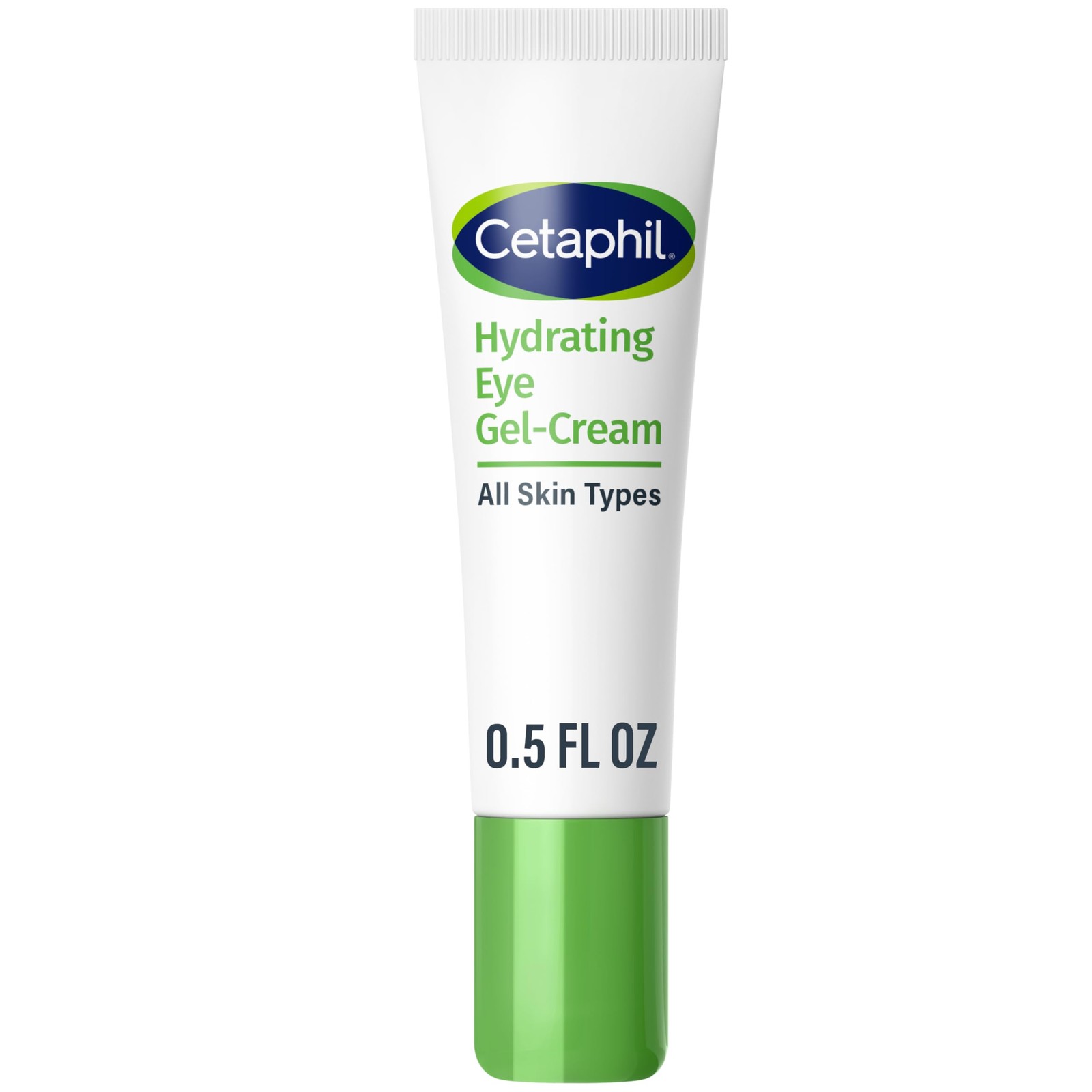 Cetaphil Hydrating Eye Gel-Cream, With 0.5 Fl Oz (Pack of 1), white