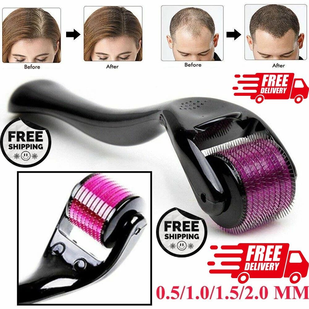0.5mm 1mm 1.5mm 2.0mm 540 Microneedle Scar Derma Roller Dermaroller