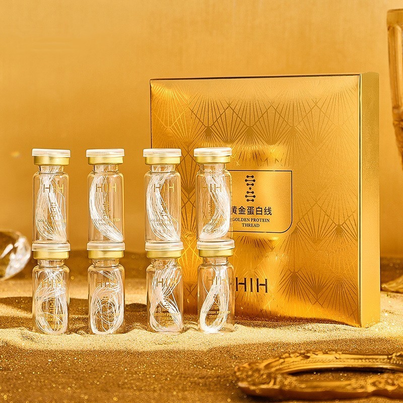 Protein Peptide Thread Line Anti-Aging Face Neck and Hand Skin Care