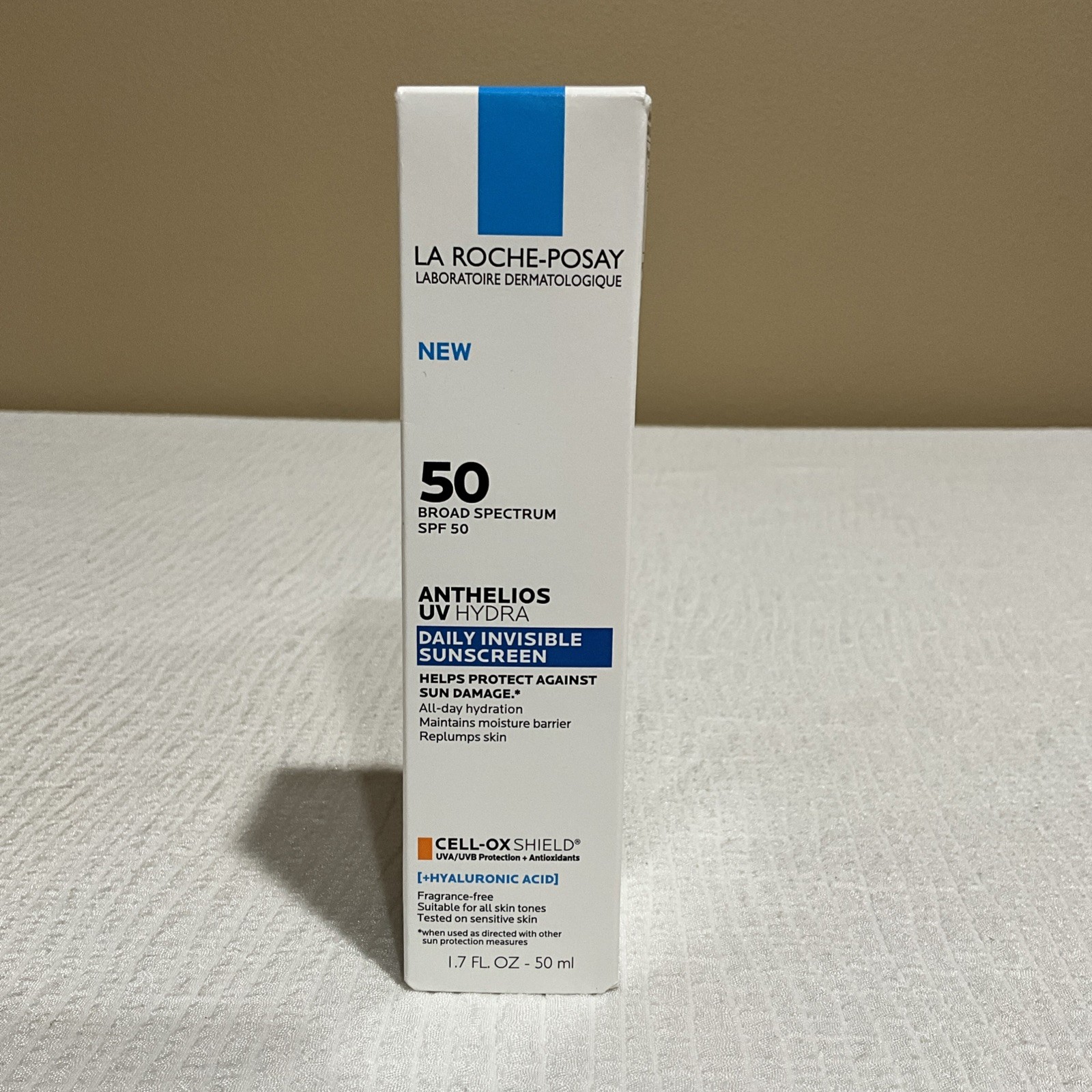 La Roche-Posay Anthelios UV Hydra Sunscreen SPF 50 Hyaluronic Acid 50 ml 5/2027