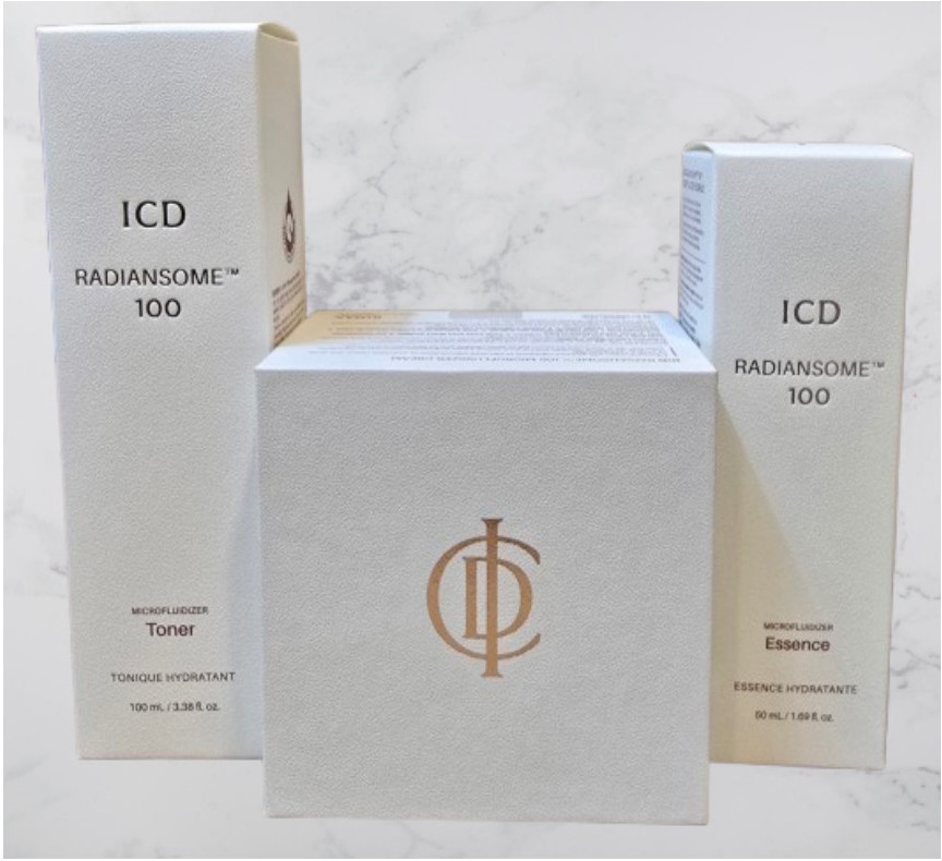 INCELLDERM ICD Radiansome 3-Piece Set Toner Essence Cream K-Beauty Skincare