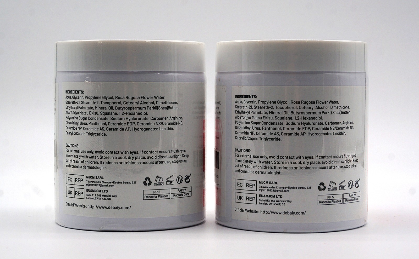 Debaiy Damask Rose Face Cream Vitamin E Hydrating NEW 2 Pack
