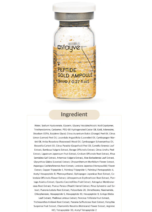 Stayve EGF Peptide Gold Serum Ampoule Kit