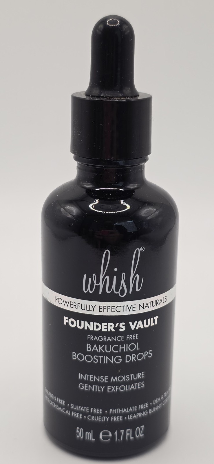 Whish Founder’s Vault Bakuchiol Boosting Drops 1 oz for Aging Skin, 30mL
