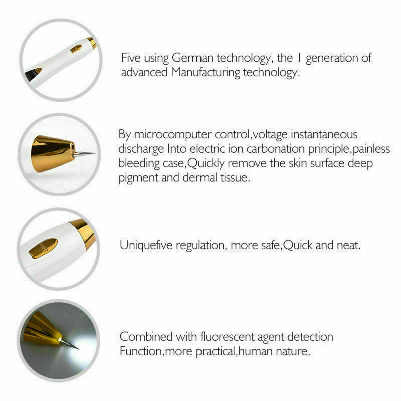 Laser Plasma Age Spot Pen Mole Warts Freckle Tattoo Removal Beauty Care Machine