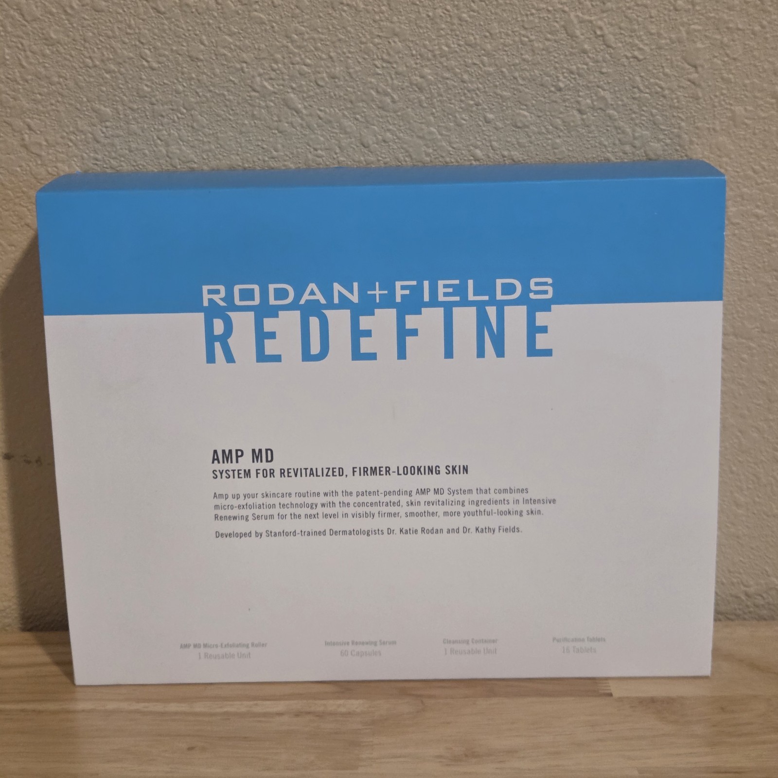 Rodan + Fields Redefine AMP MD System for Revitalized , Firmer-Looking Skin -NEW