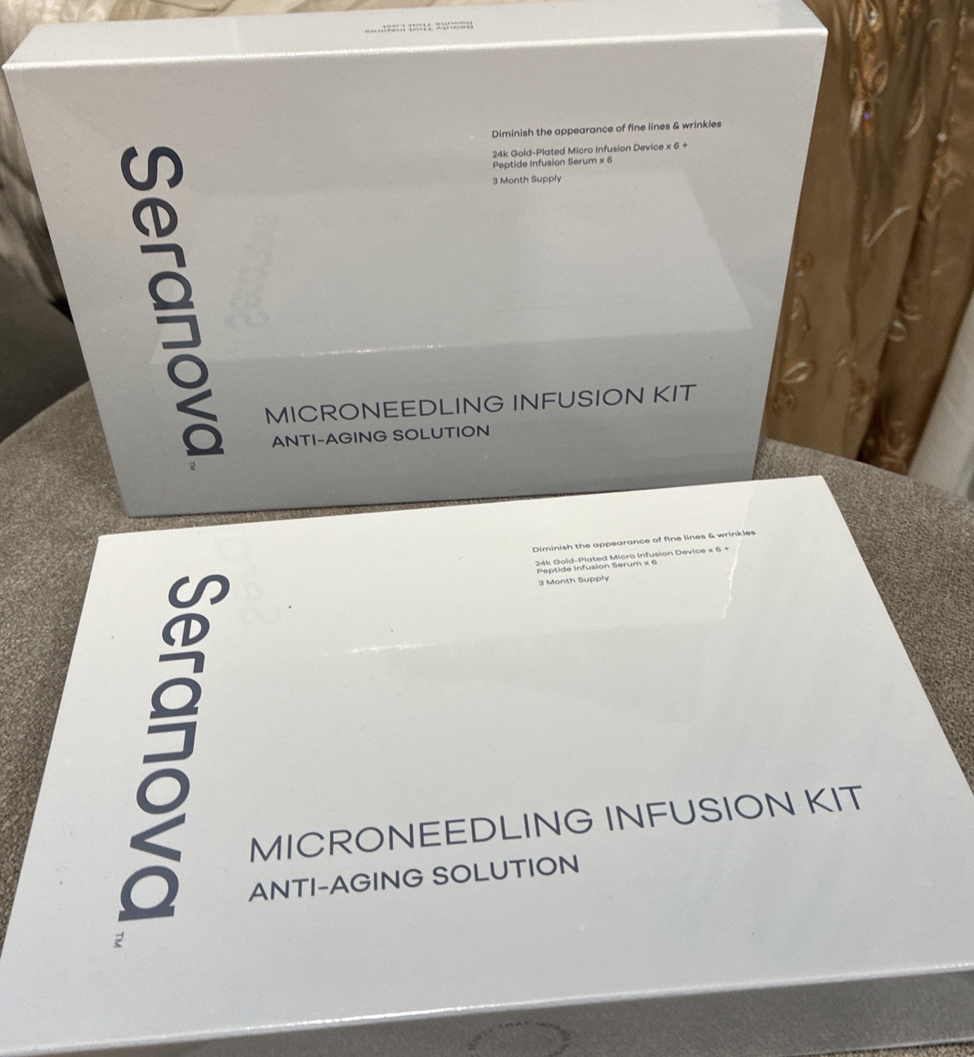 2Seranova Microneedling Infusion Kit Anti Aging Solution 6 Month 2029 Seal New