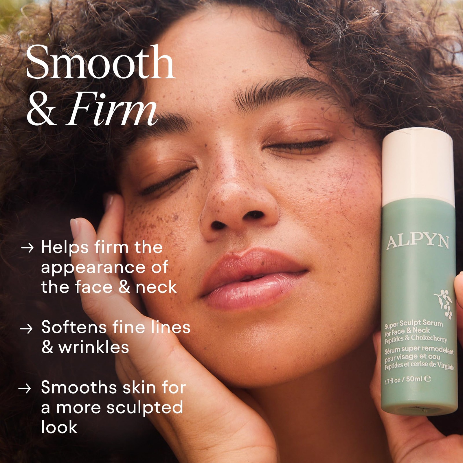 Peptide Firming Serum 1.7 oz with Tri-Peptide Complex for Face & Neck – Lifts