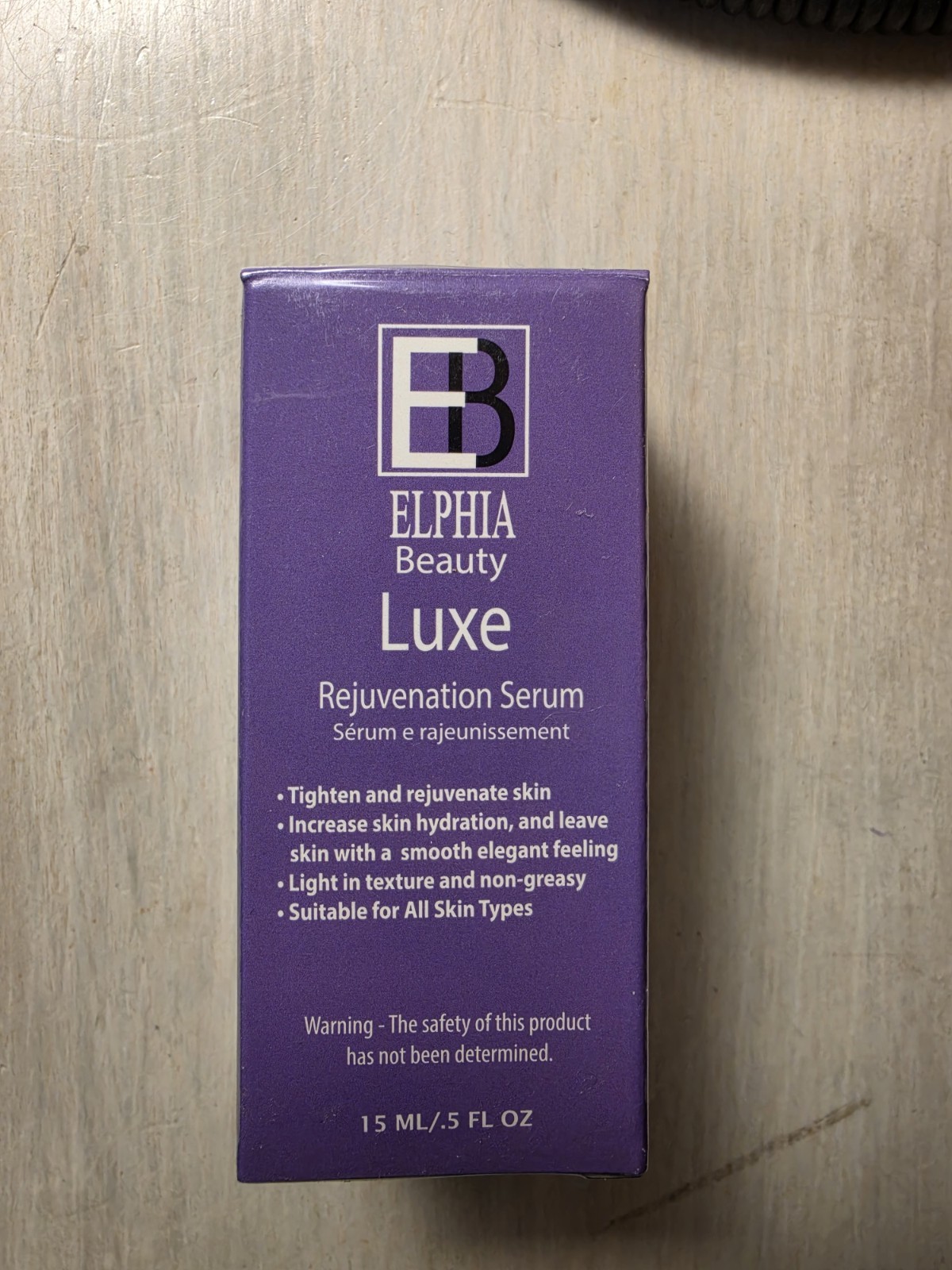 Elphia Beauty LUXE Rejuvenation Serum ~ 15 ml / 0.5 fl oz ~ NEW SEALED FAST SHIP