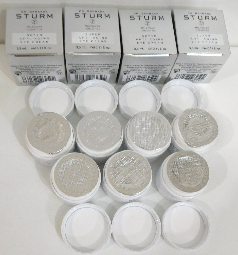 Dr. BARBARA STURM ~ LOT of 32 SAMPLES ~ Serum Cream Mask Anti-Aging