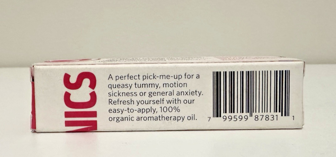 ZOE ORGANICS Refresh Oil roll on 0.35oz