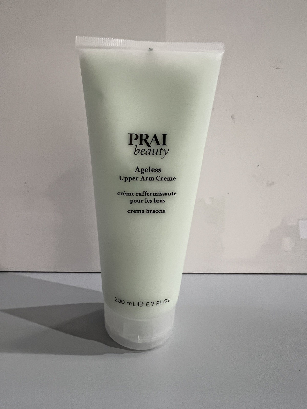 PRAI Beauty Ageless Upper Arm Crème 6.7 oz 200 ml New & Sealed tighten skin