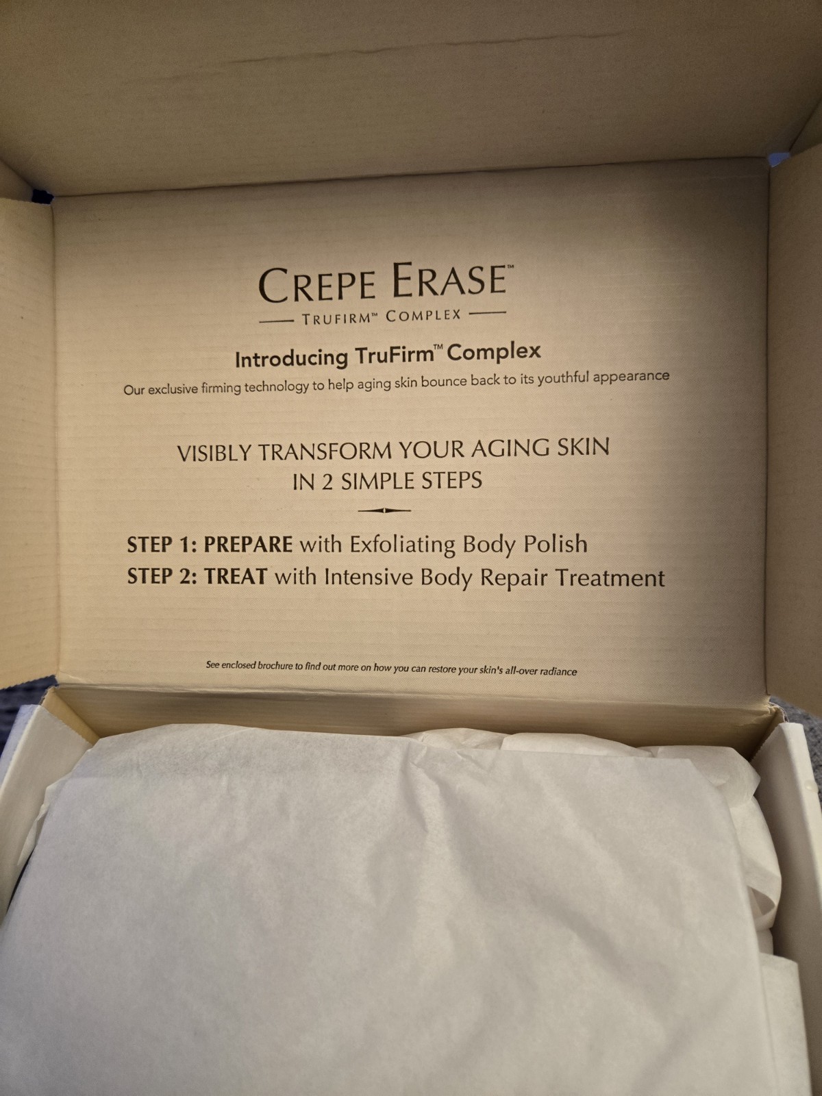 Crepe Erase Trufirm Complex Exfoliating Body Polish & Intensive Repair Treatment
