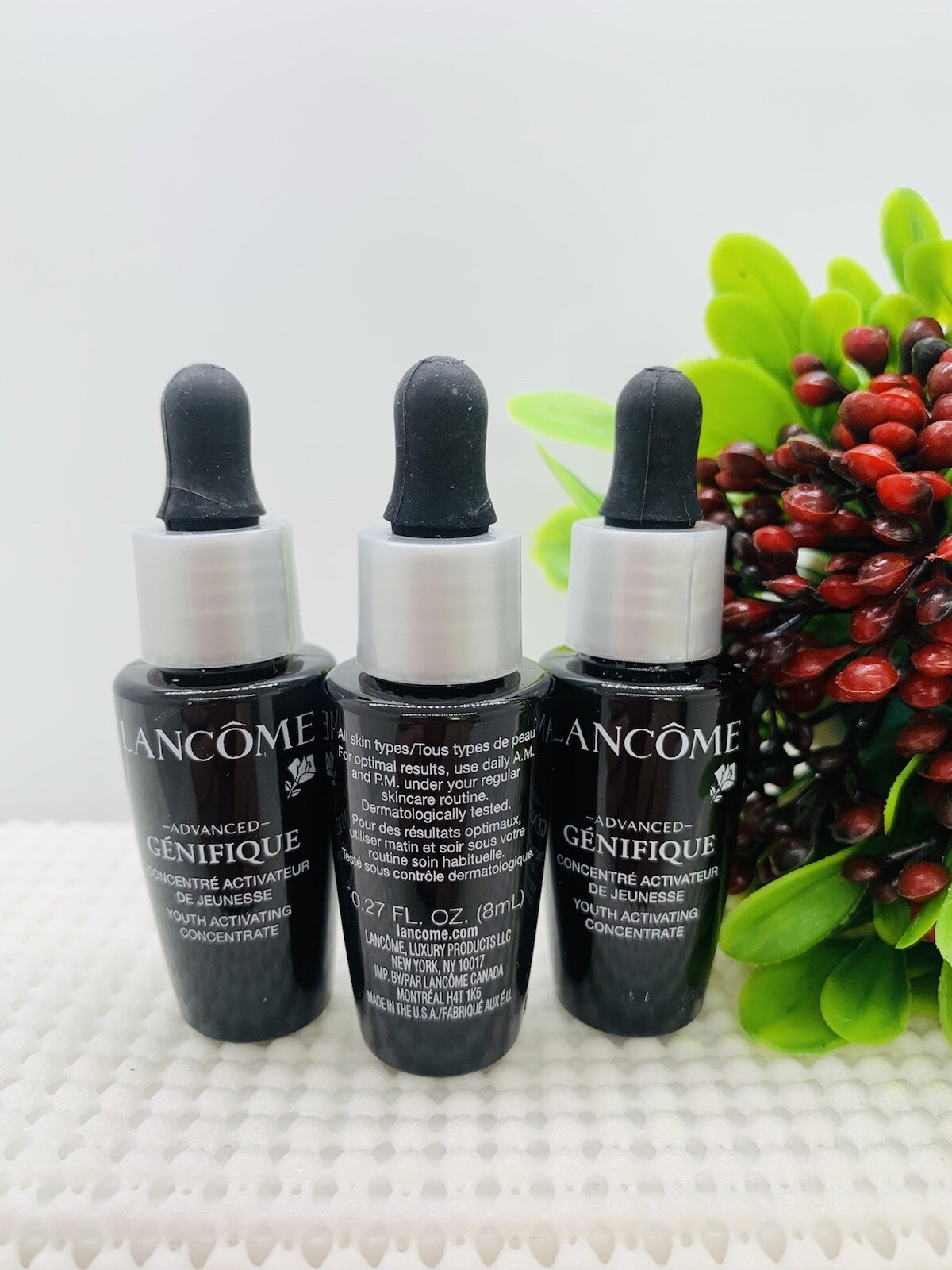 Lancôme Advanced Genifique Serum Mini Size 3pcs (Value $62)