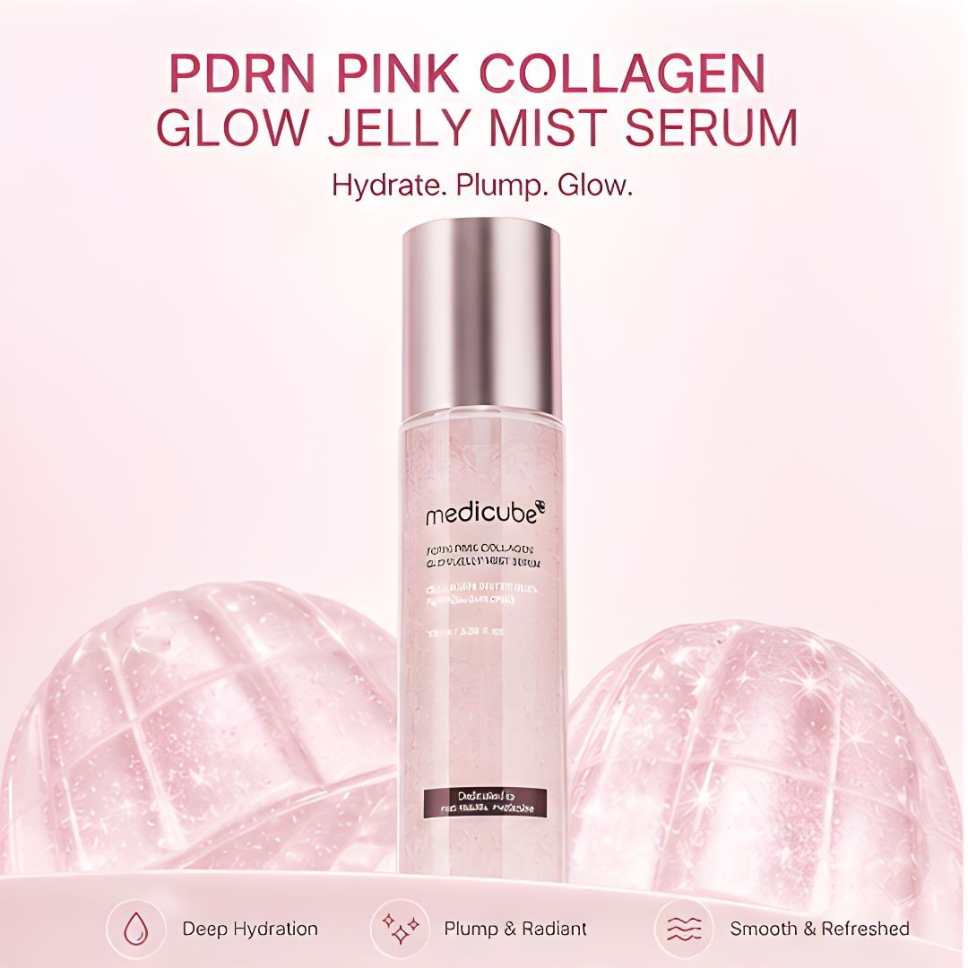 Medicube PDRN Pink Collagen Jelly Mist 100ml Special Set