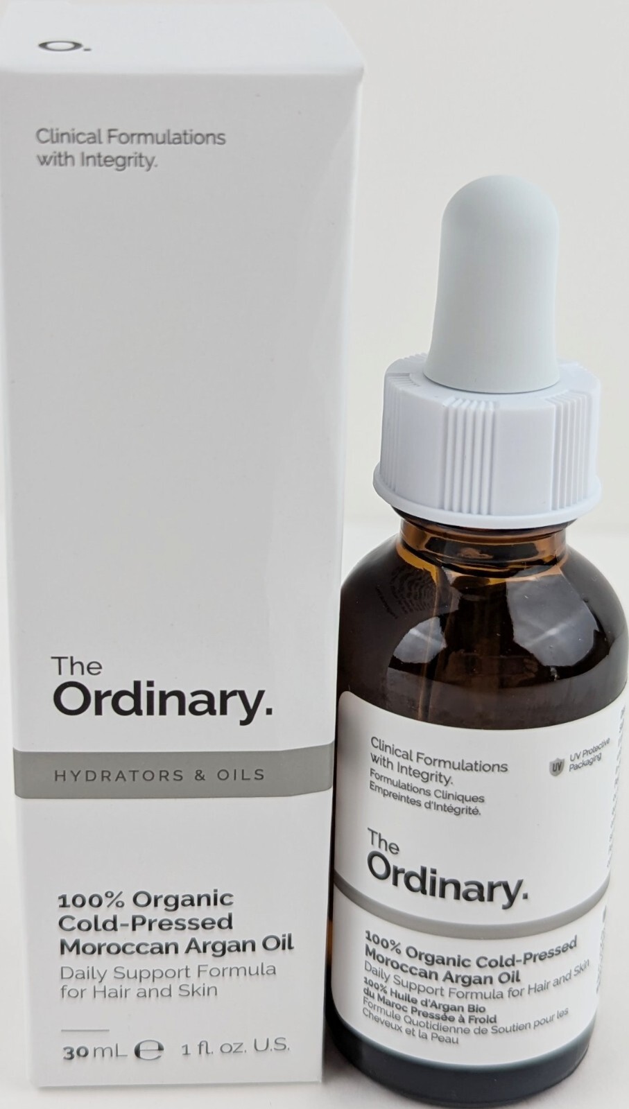 The Ordinary 100% Oraganic Cold-Pressed Moroccan Argan Oil 1fl.oz./30ml
