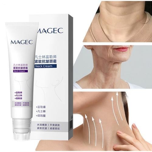 2 pack Magic Coll-agen Fullerene Neck Cream 50g Women Men hydration Lightweight