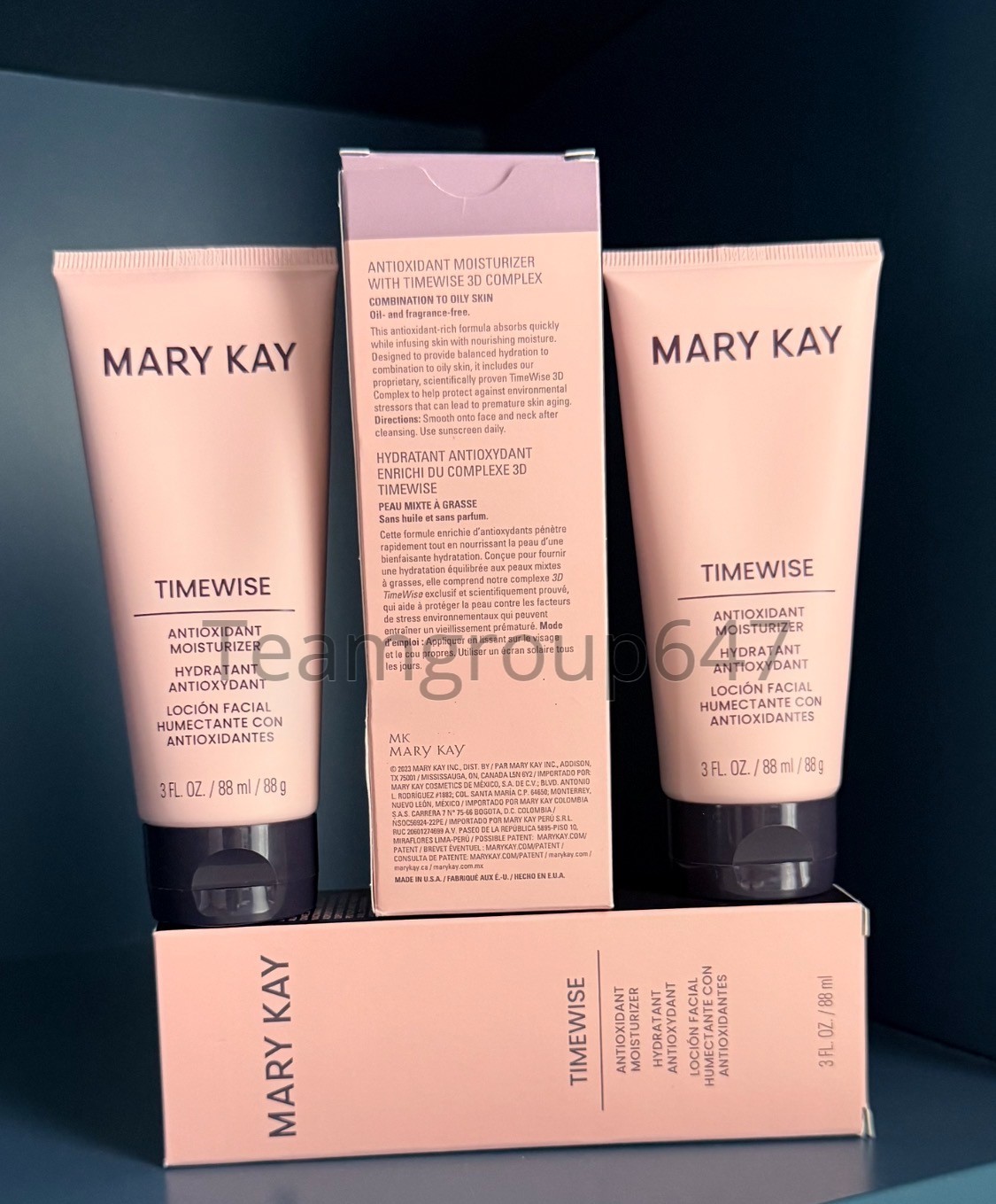 Mary Kay TimeWise Antioxidant Moisturizer Combination to Oily skin 3Floz TWO (2)