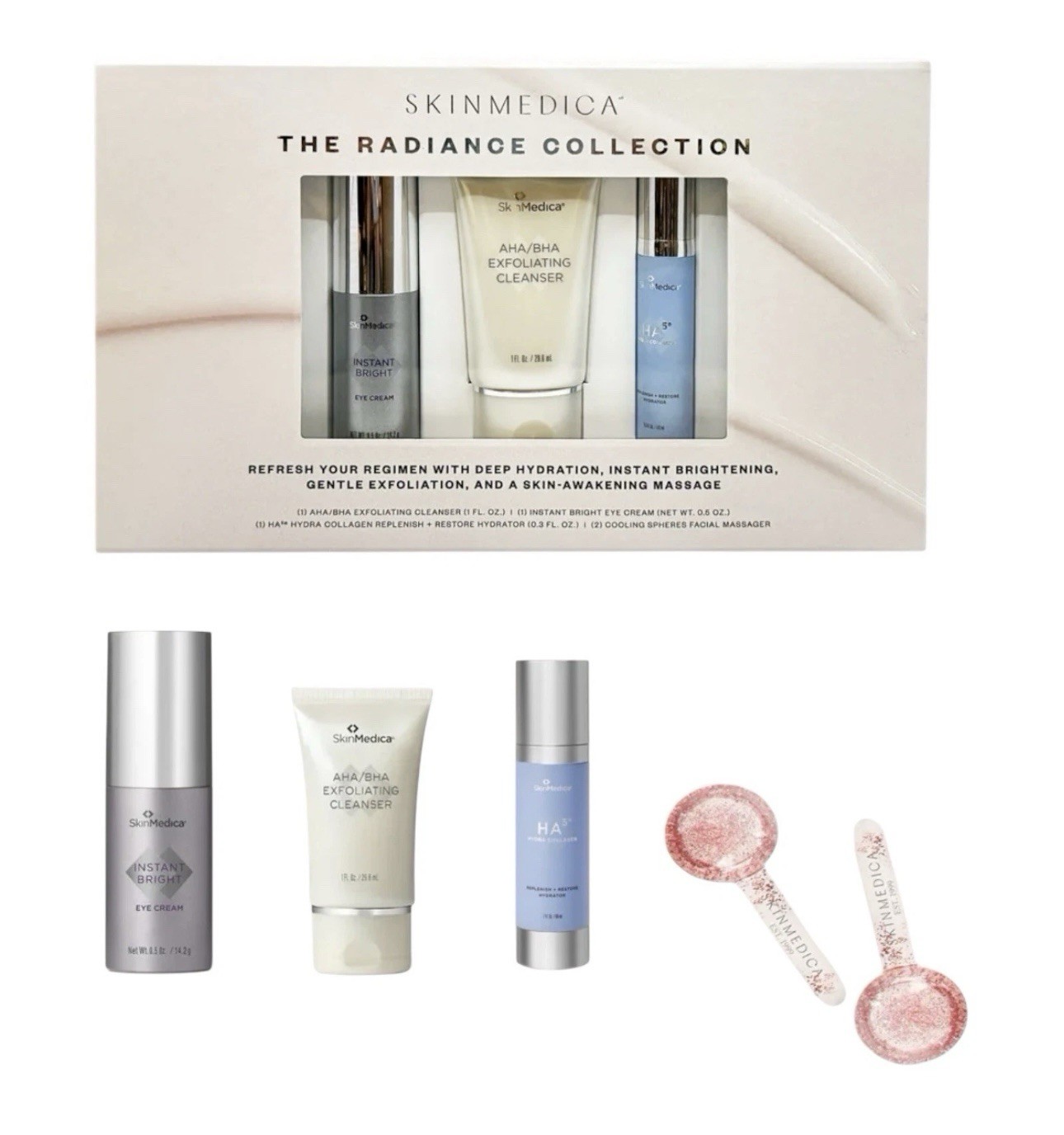 Skinmedica The Radiance Collection Gift Set -NEW IN BOX- SEALED