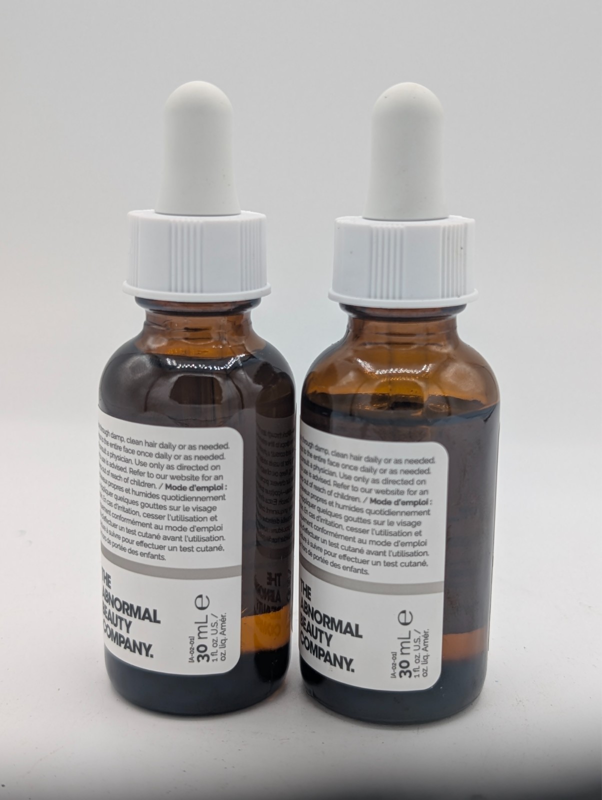 2pack paThe Ordinary – 100% Organic Cold-Pressed Moroccan Argan Oil, 1 fl oz
