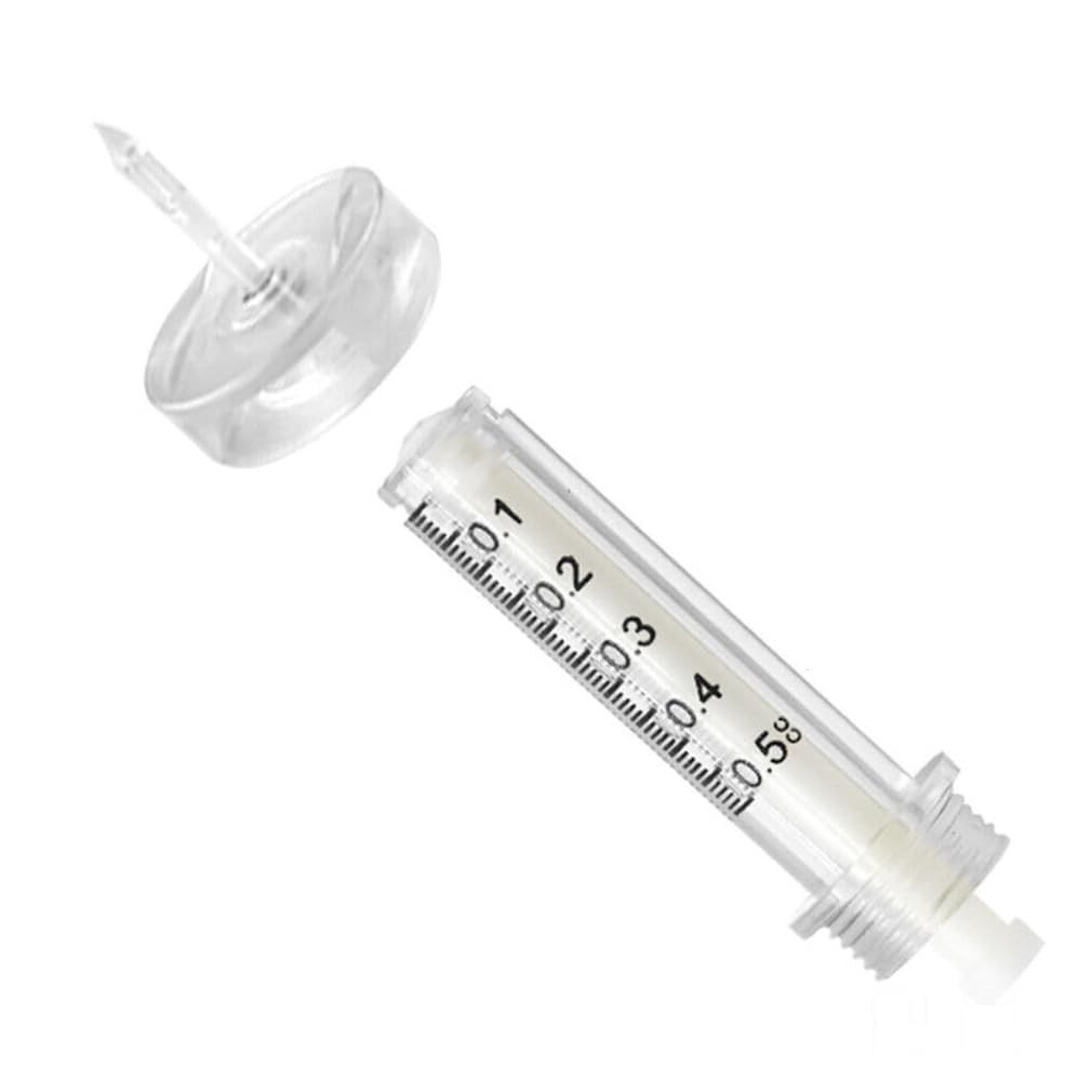 10/20/30/50/100Pcs Disposable Ampoule Tubes Empty Nozzle Heads- 0.3ML/0.5ML Size