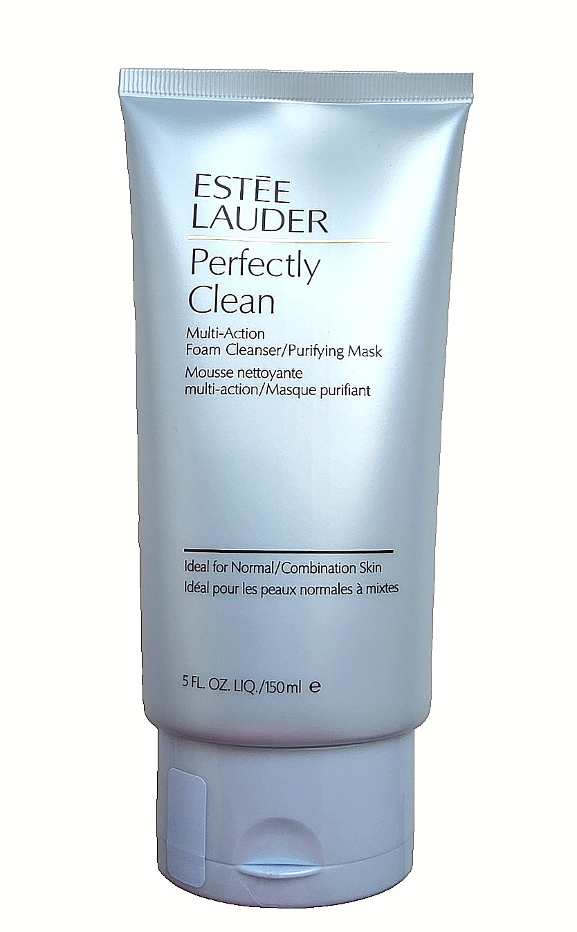 Estee Lauder PERFECTLY CLEAN Multi-Action FOAM CLEANSER/MASK – 5oz/150ml – NEW