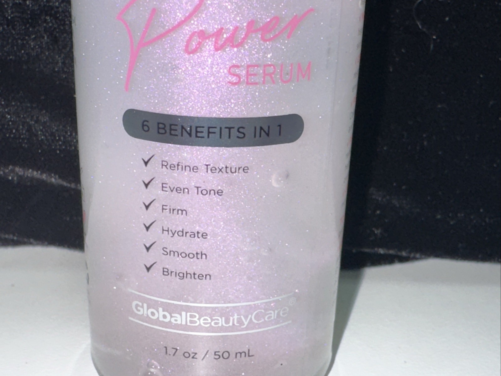 LOT OF 6–Global Beauty Care Bottles POWER SERUM-1.7oz each–FREE SHIPPING