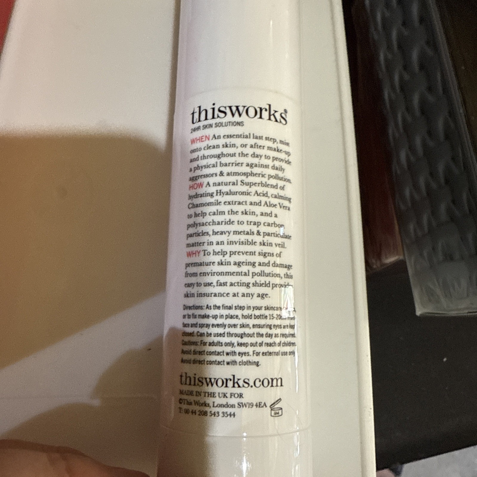 NEW This Works In Transit Pollution Shield 2oz Womens Skincare