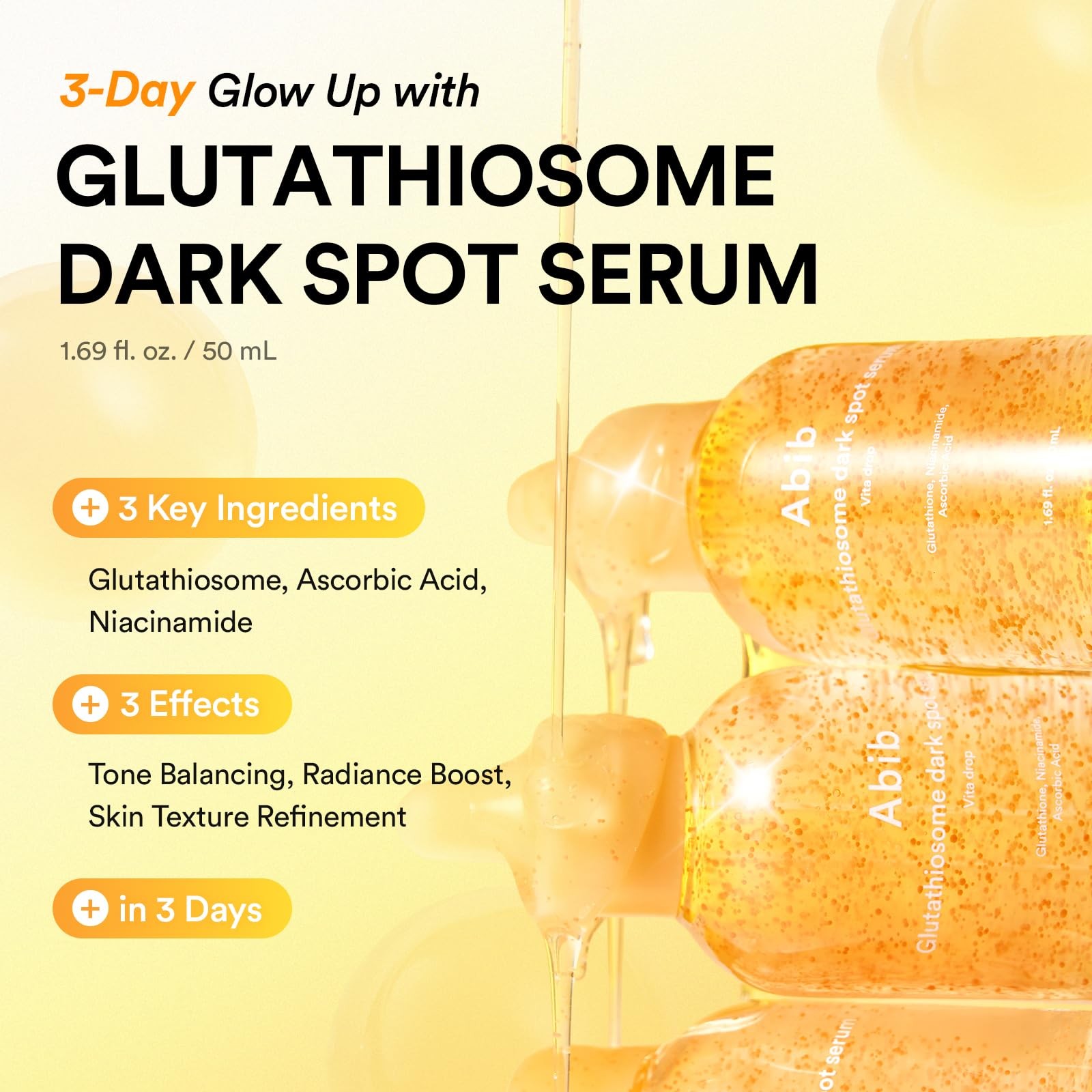 Abib | Serum Collection Face Serum Heartleaf TECA Glutathiosome 50 mL