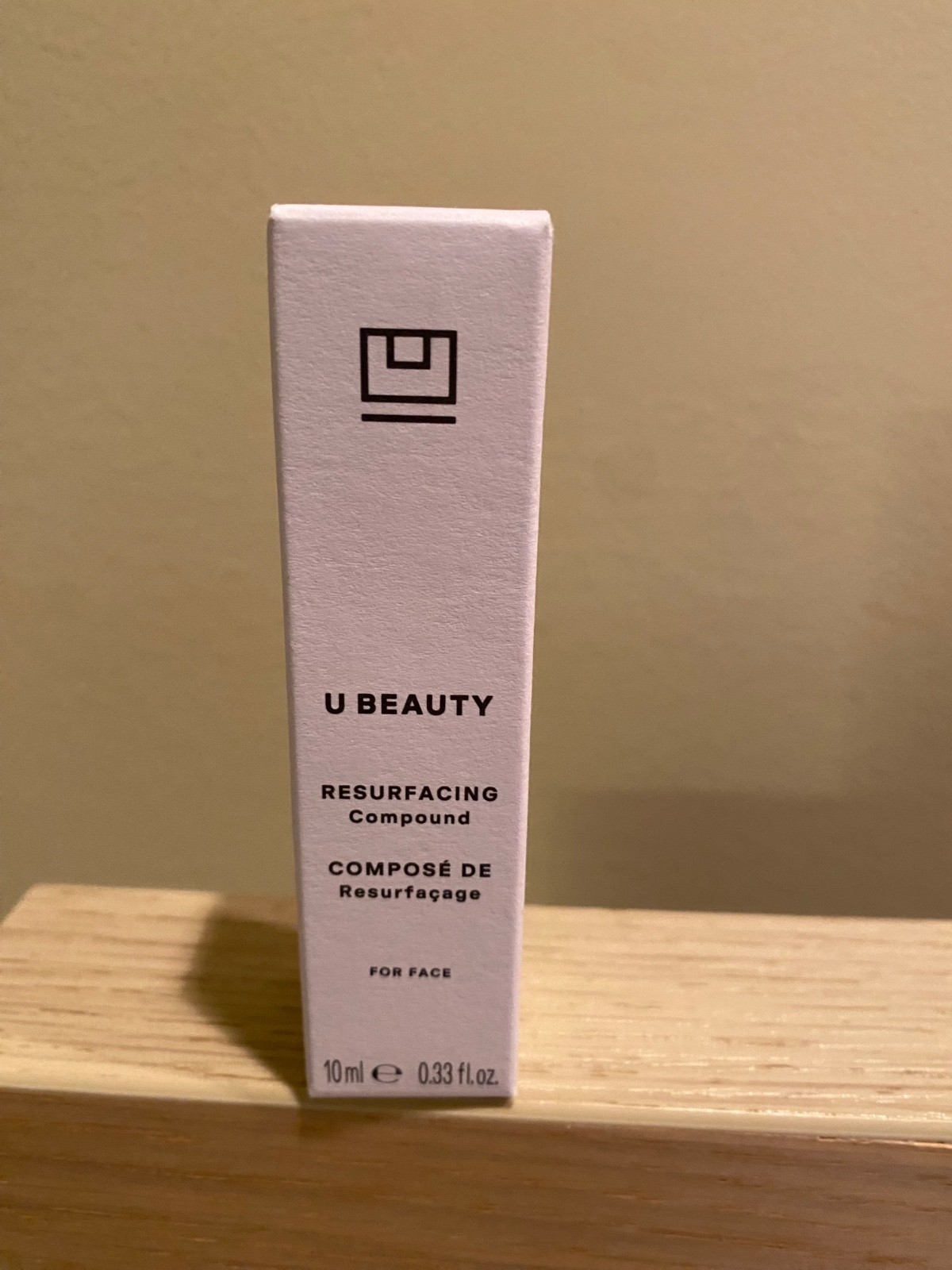 BNIB U Beauty Resurfacing Compound 10 ml/0.33 fl oz RV $58 FREE SHIP