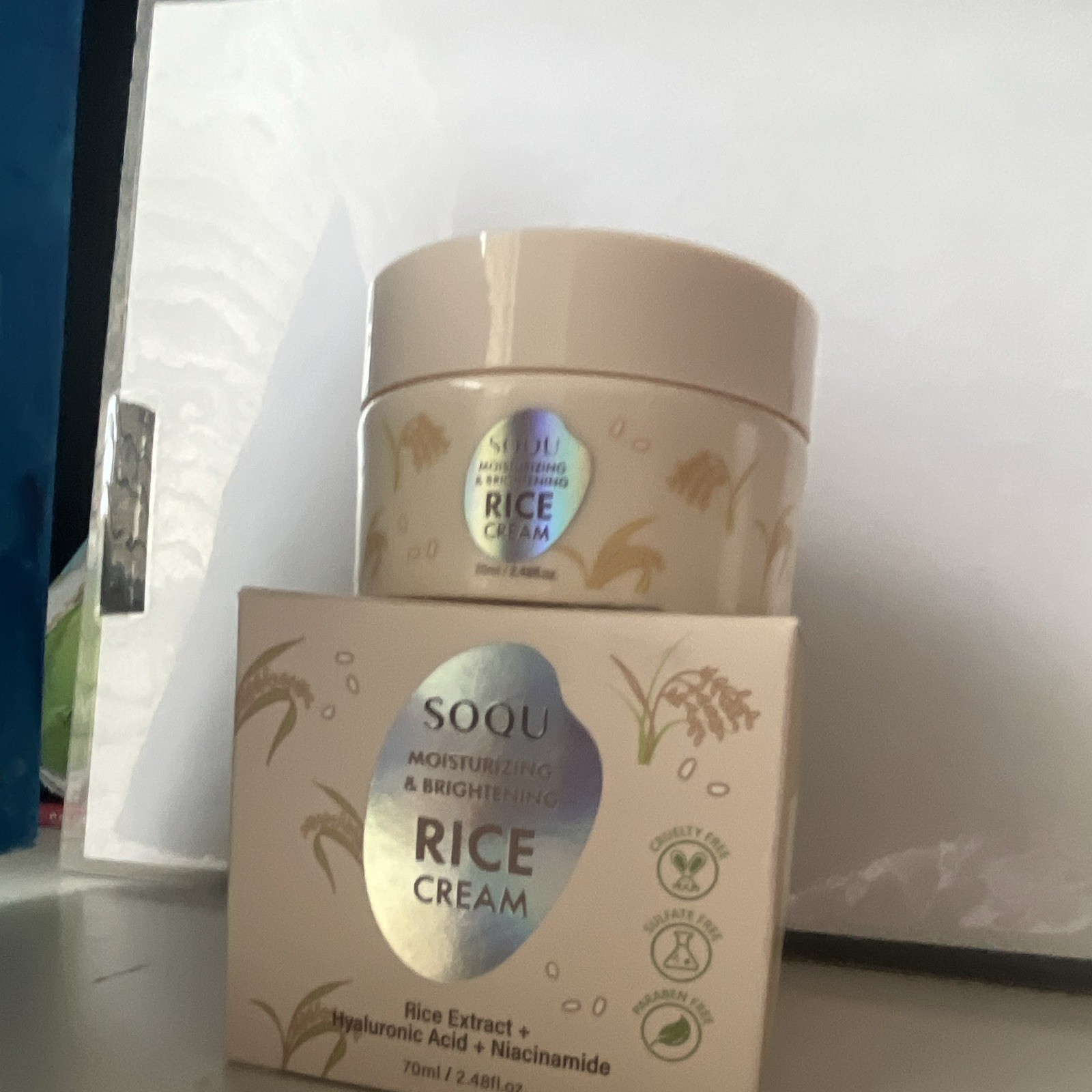KOREAN SOQU MOISTURIZING & BRIGHTENING RICE CREAM