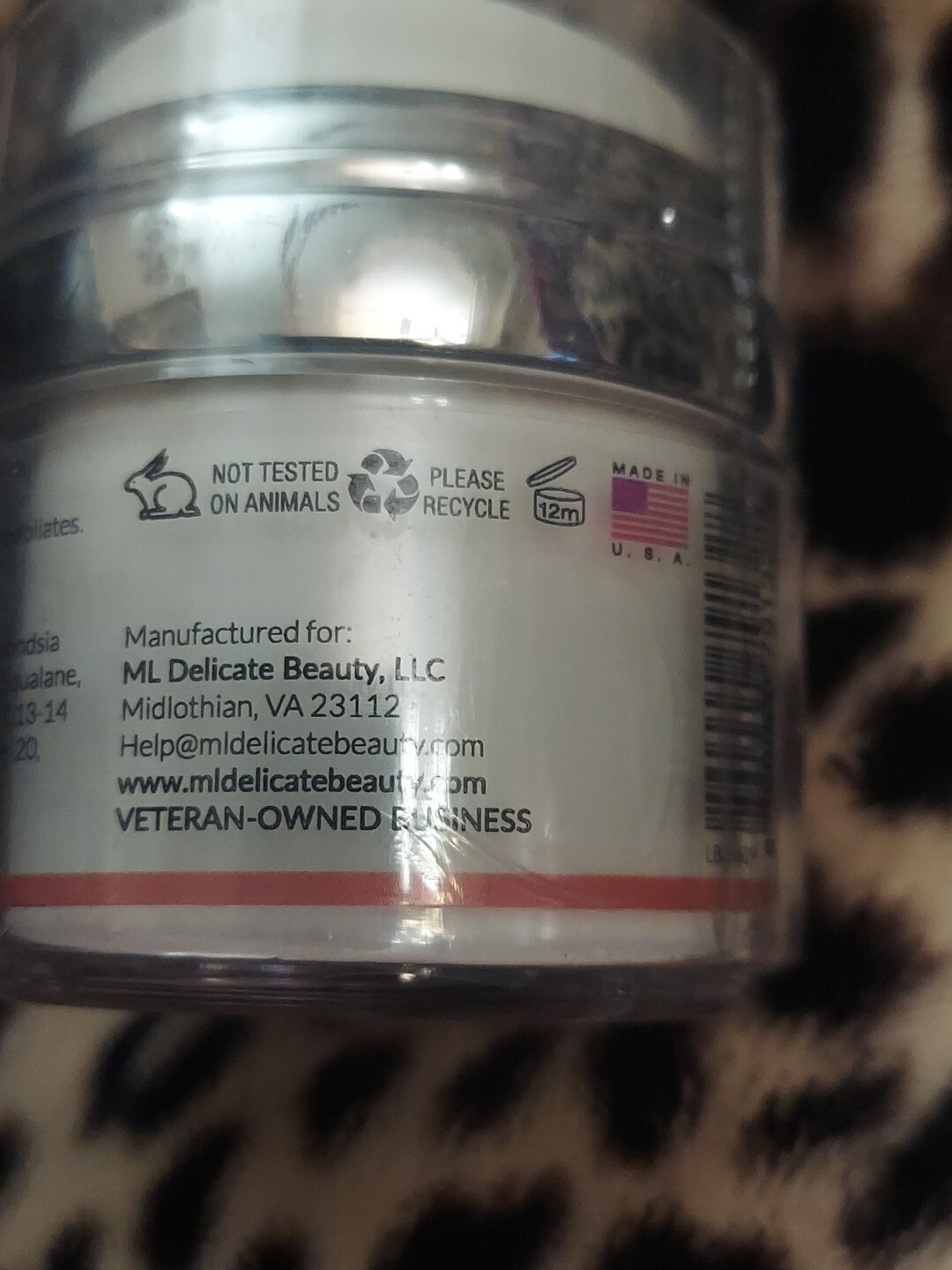 All Natural Face Cream, Gentle Skincare & Night Cream, Chemical & Cruelty Free