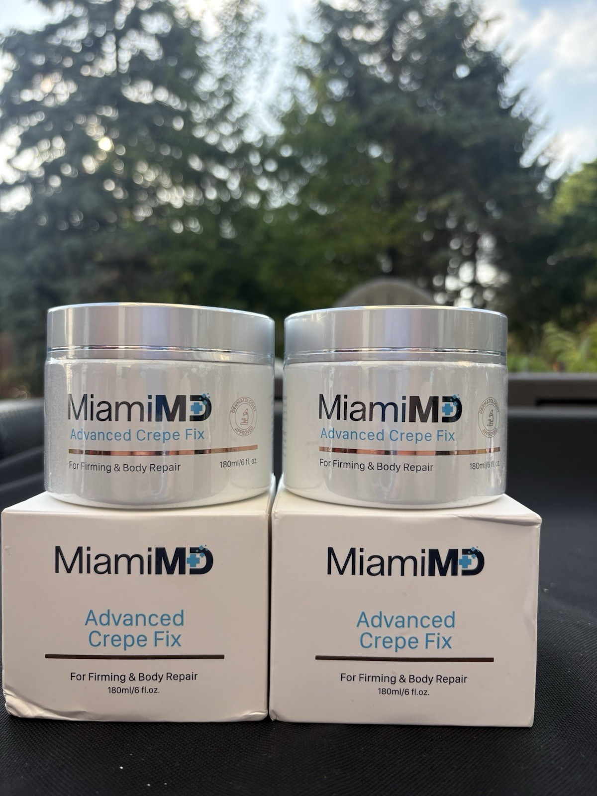 2 PACK 6oz MiamiMD Miami MD ADVANCED CREPE FIX For Firming & Body Repair Sealed