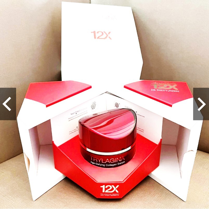 TRYLAGINA Ultimate Collagen Serum 12X Anti-Aging Wrinkle Moisturizing Whitening