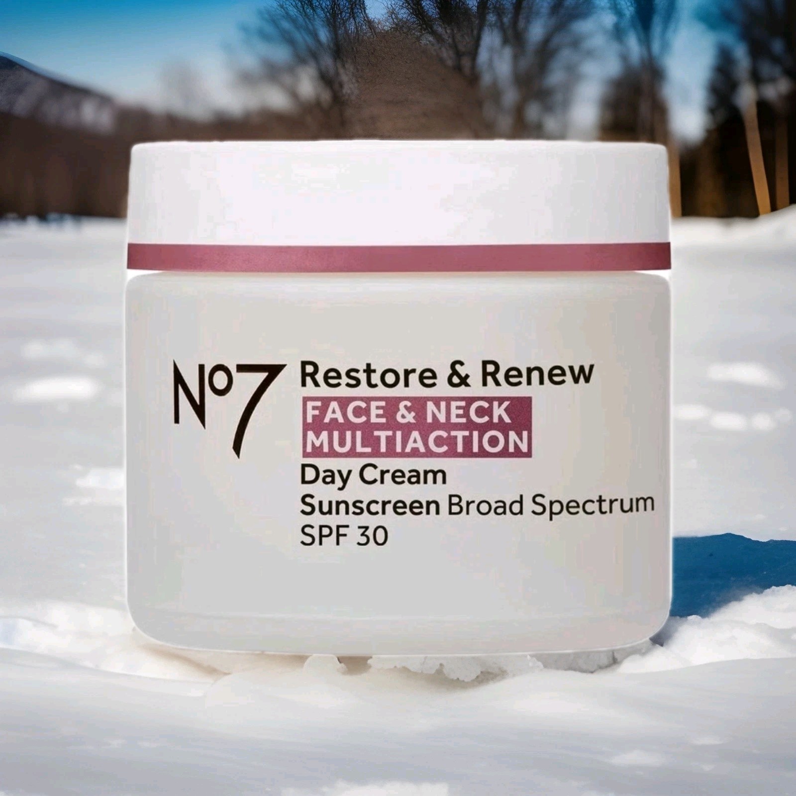 No7 Restore & Renew Face Neck Multi Day Cream SPF 30 Anti-Aging