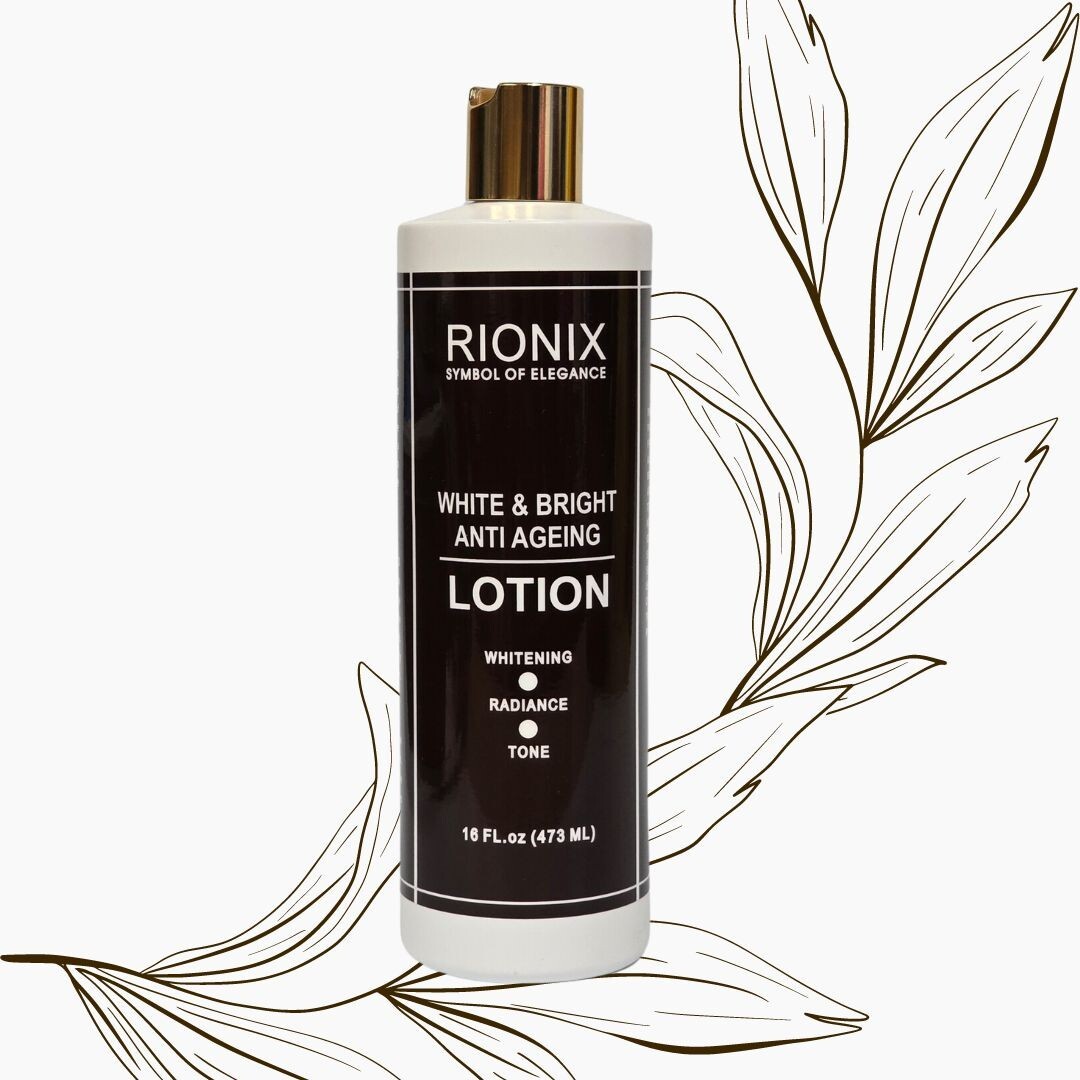 Rionix White & Bright Whitening Lotion 16oz