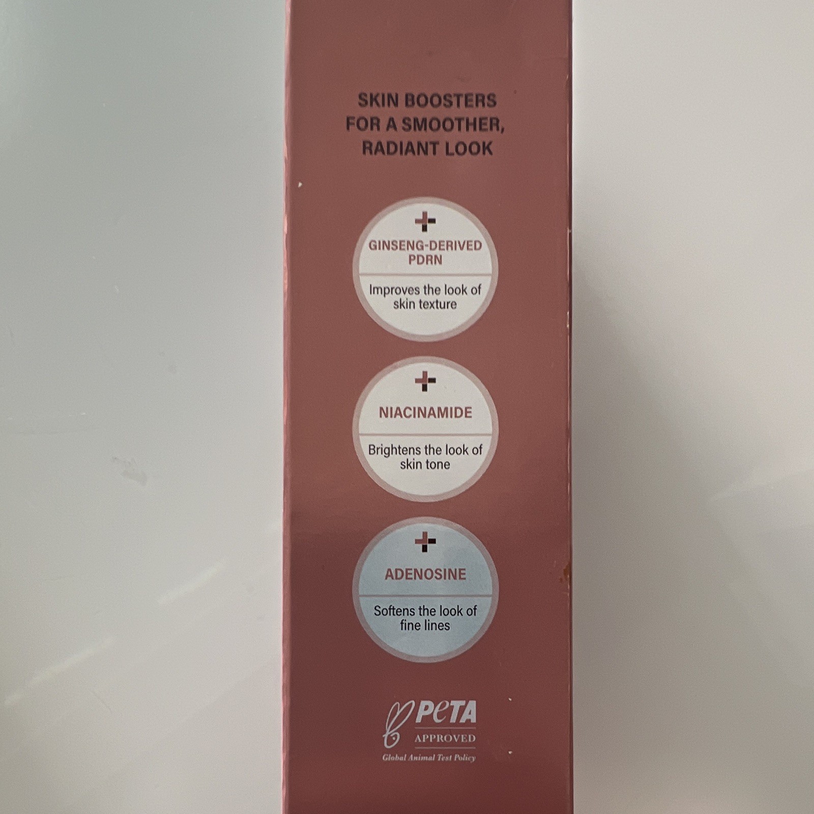SOQU Ginseng PDRN Face Serum Niacinamide + Adenosine PETA Approved 50 ml