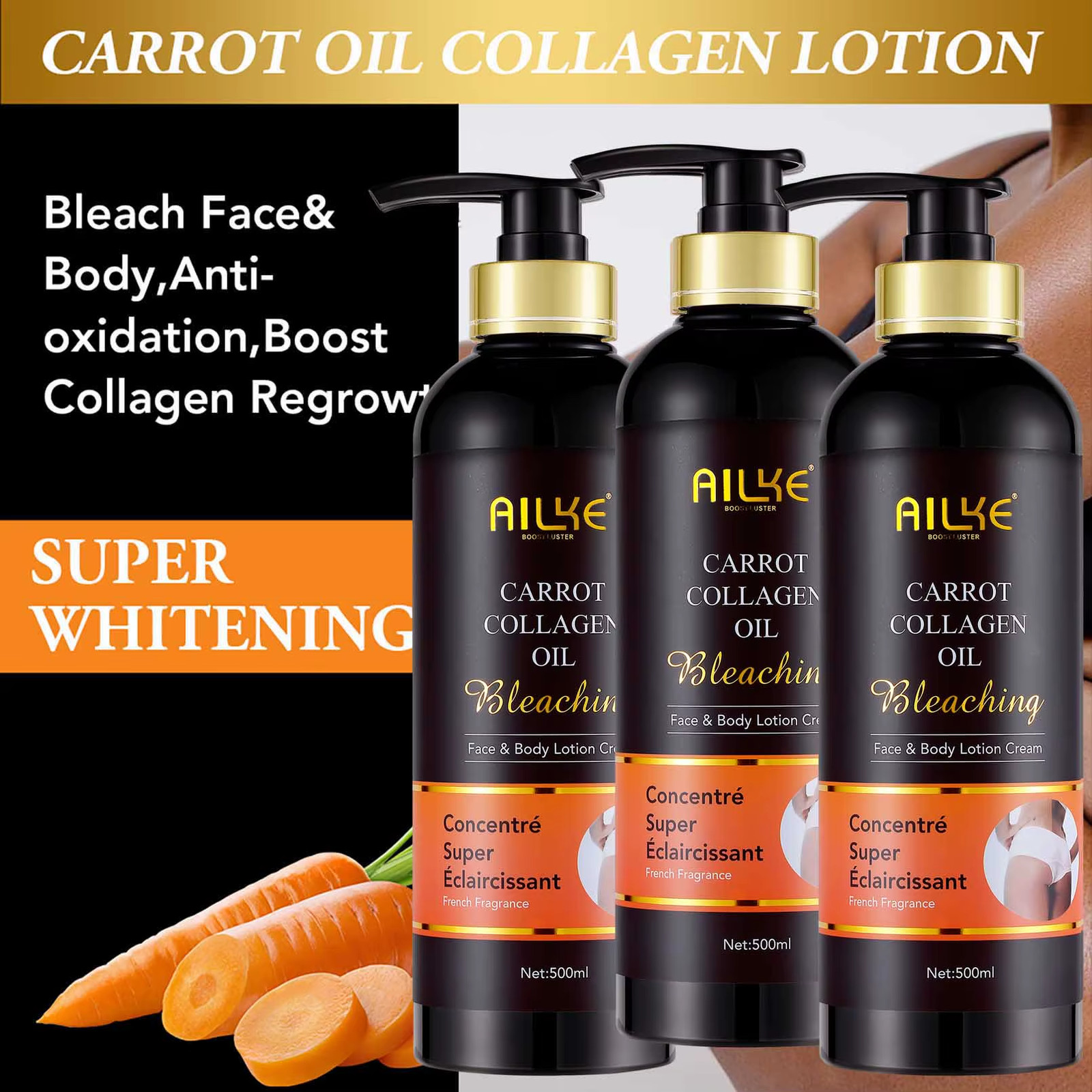 Collagen Women Skin Care Set, Moisturizing, Whitening, Remove Freckles, Dark Spo