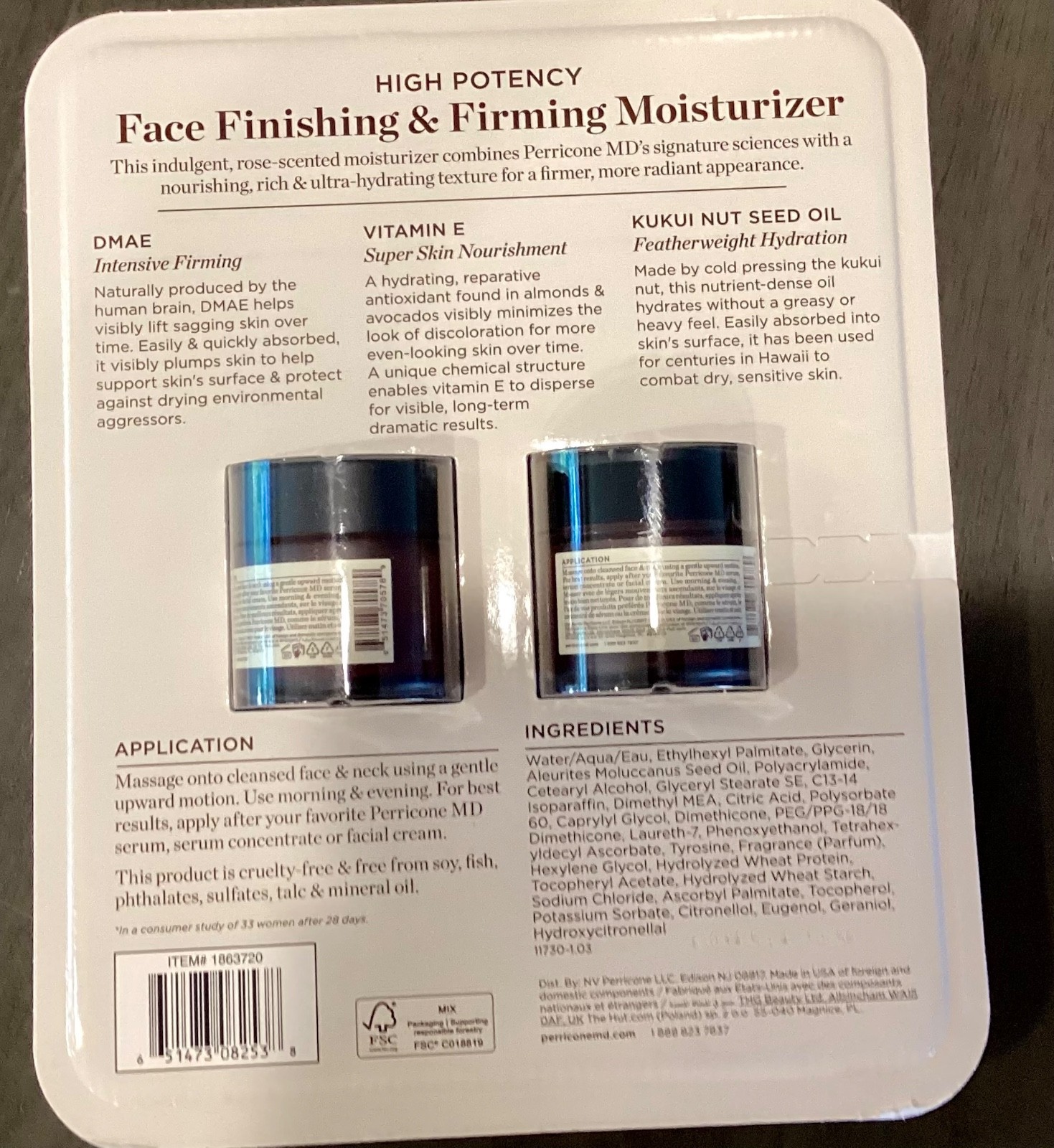Perricone MD High Potency Face Finishing & Firming Moisturizer 2 Pack (2oz each)