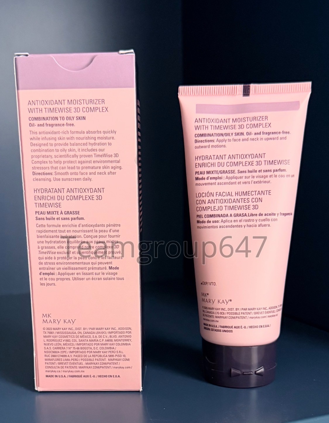 Time Wise Antioxidant Moisturizer Mary Kay COMBINATION to OILY SKIN 3fl oz, NEW!