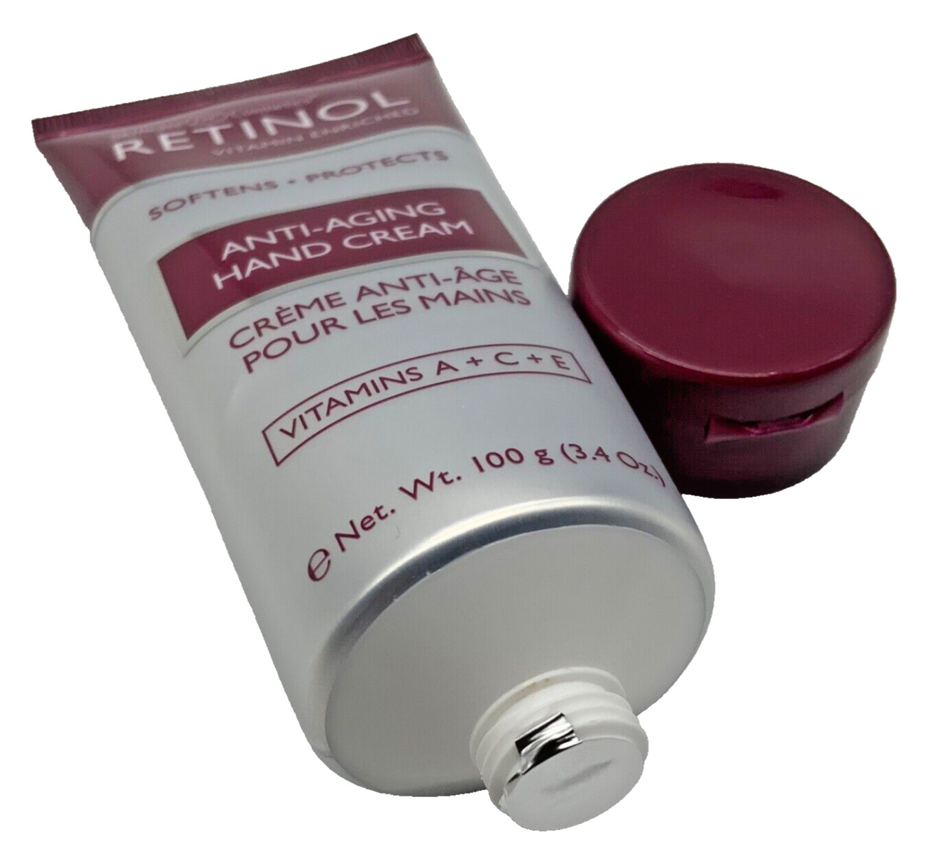 Retinol Hand Cream ORIGINAL Sealed Hands,Nails,Cuticles 3.4oz