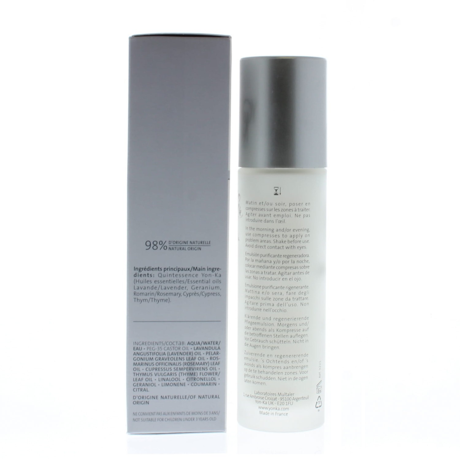 Yonka Emulsion Pure Purifying, Revitalizing 50ml/1.69oz